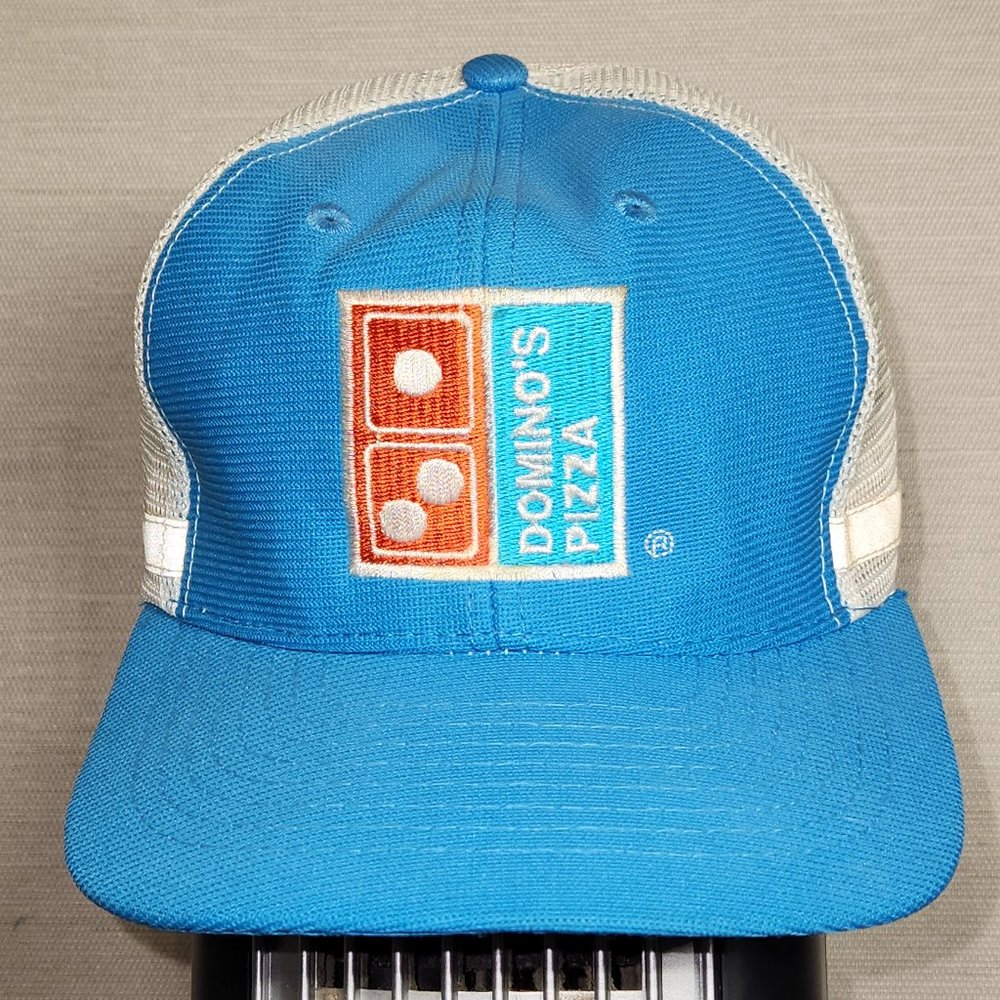 Vintage '80s Domino's Pizza Delivery Cap / Hat.